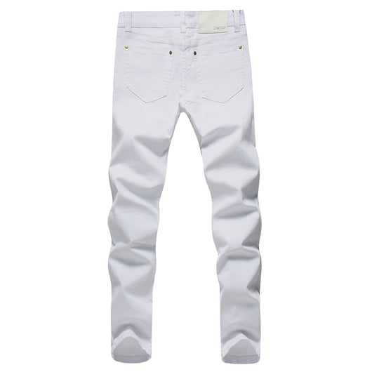 Pantalones Blancos Slim Fit para Hombre - Image 11