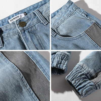Jeans con Paneles Contrastantes - Image 21
