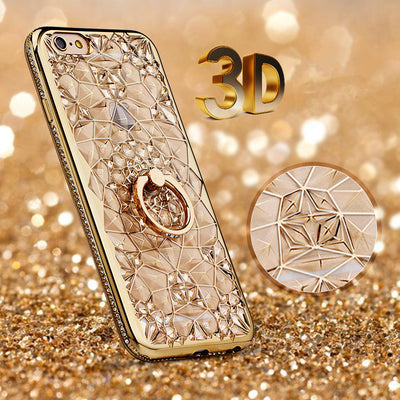 Funda para Teléfono con Acabado de Platino y Diamantes - Image 10
