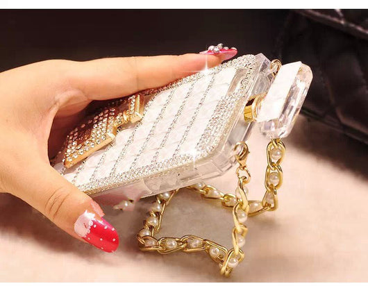 Funda Diamante Lujo TPU Brillantes Bling para Celular - Image 6