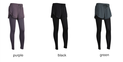 Pantalones de Cintura Alta con Efecto Dos Piezas - Image 6