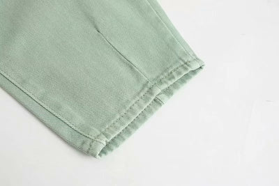 Jeans Sueltos Plisados Estilo Europeo y Americano - Image 39