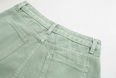Jeans Sueltos Plisados Estilo Europeo y Americano - Image 40