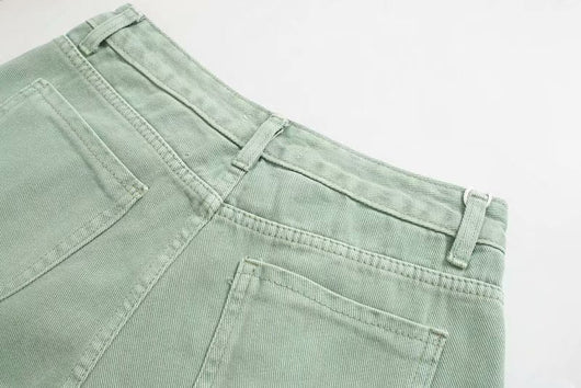 Jeans Sueltos Plisados Estilo Europeo y Americano - Image 40