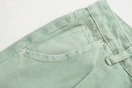 Jeans Sueltos Plisados Estilo Europeo y Americano - Image 41