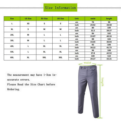 Pantalones casuales ajustados para hombre en colores sólidos - Image 7
