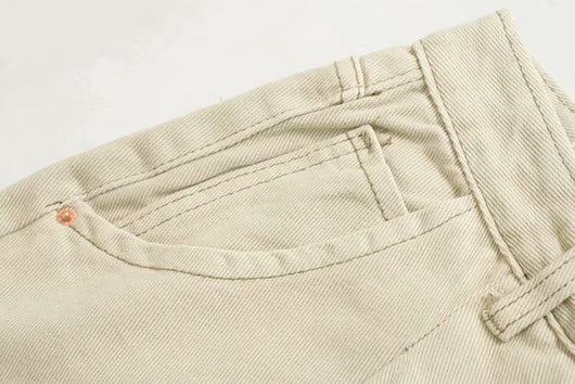 Jeans Sueltos Plisados Estilo Europeo y Americano - Image 46