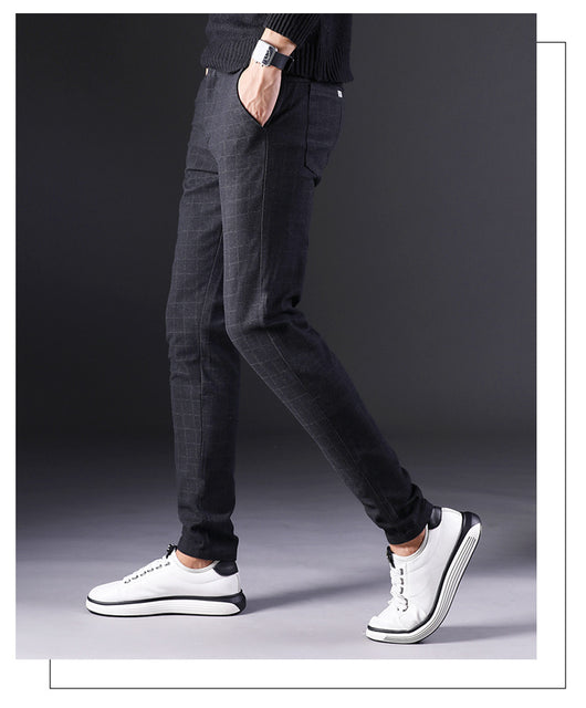 Pantalones Slim Rectos para Hombre - Comodidad y Estilo - Image 12