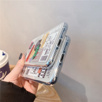 Funda Transparente para Celular con Diseño de Código de Barras - Image 16