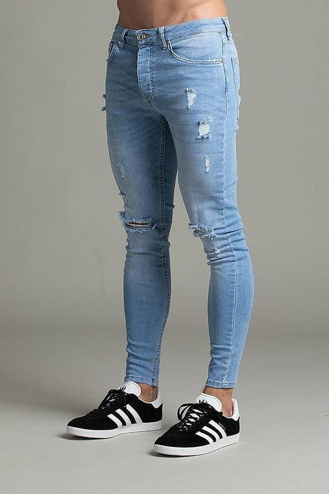 Jeans Rotos para Hombre con Desgarre en los Tobillos - Image 7