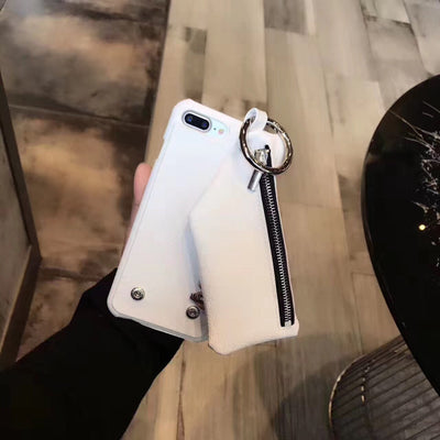 Funda iPhone con Bolsa de Cuero y Llavero Compatible - Image 10