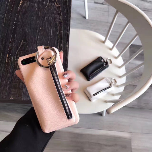 Funda iPhone con Bolsa de Cuero y Llavero Compatible - Image 13