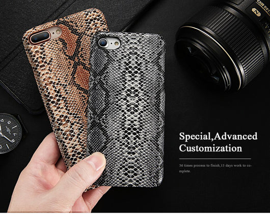 Funda iPhone 7 Textura Piel de Serpiente - Protección Elegante y Resistente - Image 6