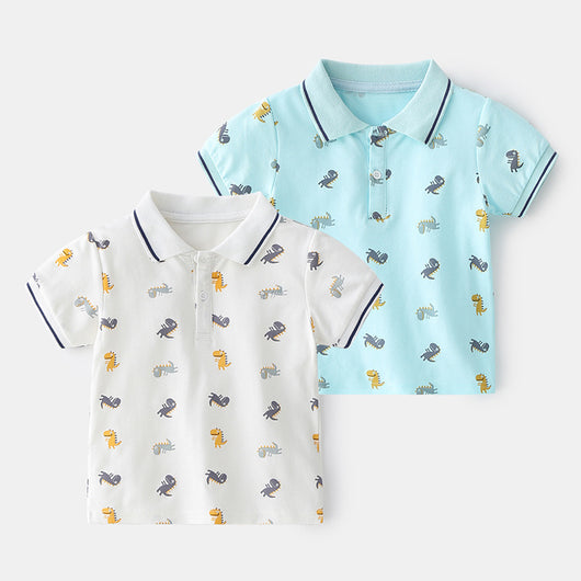 Playera de Verano para Niño con Diseño Cartoon - Manga Corta Cómoda - Image 6