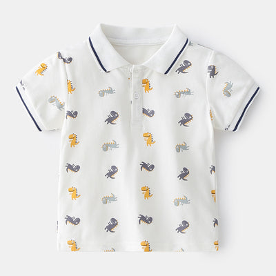 Playera de Verano para Niño con Diseño Cartoon - Manga Corta Cómoda - Image 7