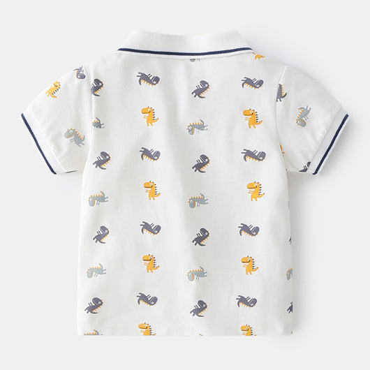 Playera de Verano para Niño con Diseño Cartoon - Manga Corta Cómoda - Image 9