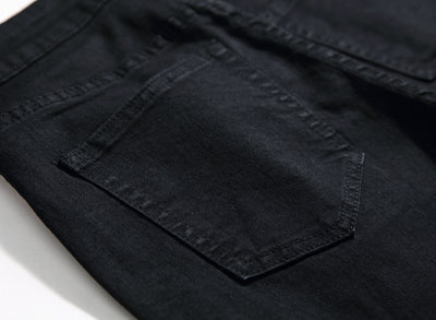 Pantalones Jeans Slim con Rasgados y Cierre Lateral - Estilo Urbano Kanye - Image 21