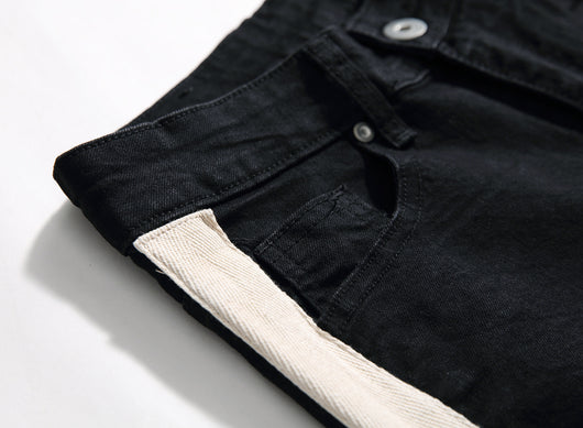 Pantalones Jeans Slim con Rasgados y Cierre Lateral - Estilo Urbano Kanye - Image 22