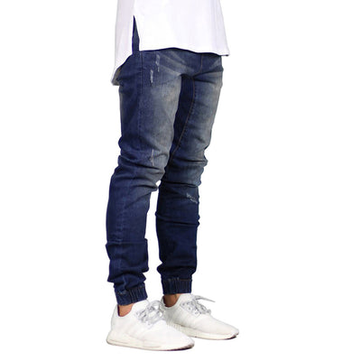 Pantalones Vaqueros Elásticos Cómodos para Hombre - Image 4
