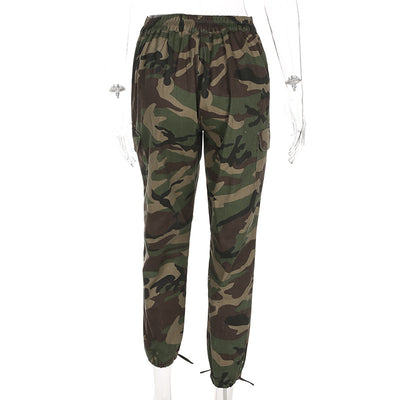 Overol Cargo Mujer con Diseño Camuflaje y Cierre Funcional - Image 11