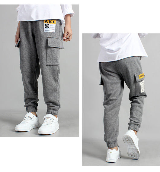 Pantalones de Punto Casual para Niños - Overoles y Pantalones Cómodos - Image 11