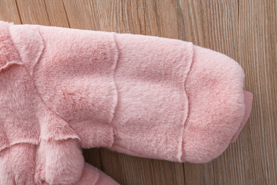 Abrigo de Piel Sintética Esponjoso para Niña - Estilo Moderno y Cálido - Image 16