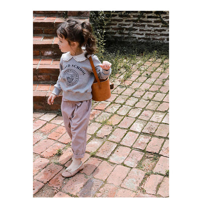 Suéter Infantil con Cuello Desmontable Estilo Dulce - Image 15