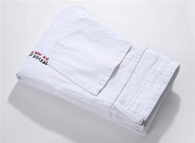 Jeans Rotos con Bordado Artesanal - Image 21