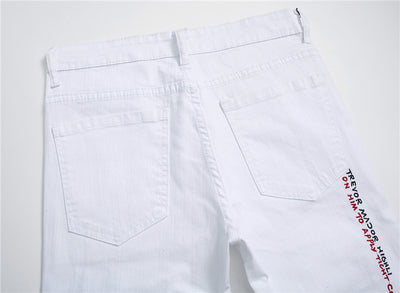 Jeans Rotos con Bordado Artesanal - Image 22