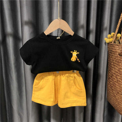Conjunto de Dos Piezas Niños y Niñas - Playera y Shorts de Verano - Image 11
