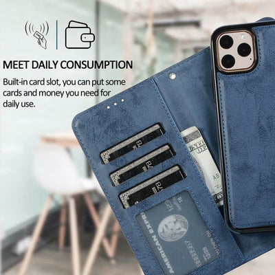 Funda de Cuero Retro con Cierre Magnético para Teléfono - Image 7