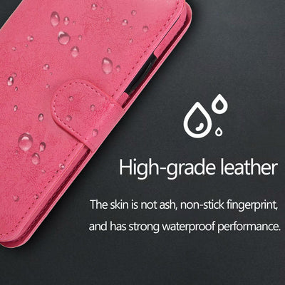 Funda de Cuero Retro con Cierre Magnético para Teléfono - Image 15