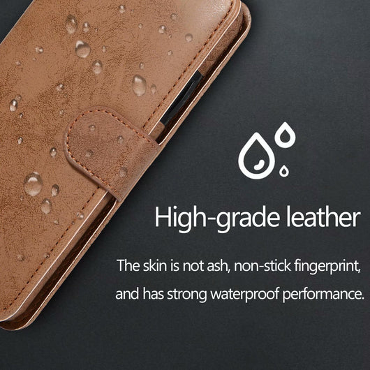 Funda de Cuero Retro con Cierre Magnético para Teléfono - Image 19