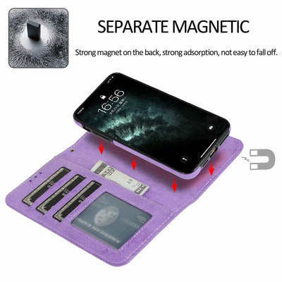 Funda de Cuero Retro con Cierre Magnético para Teléfono - Image 21