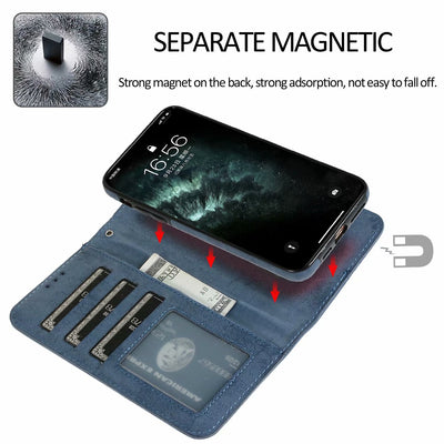 Funda de Cuero Retro con Cierre Magnético para Teléfono - Image 22