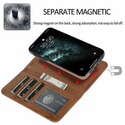 Funda de Cuero Retro con Cierre Magnético para Teléfono - Image 25