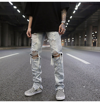 Jeans con Rotos Grandes - Estilo Urbano Desenfadado - Image 14