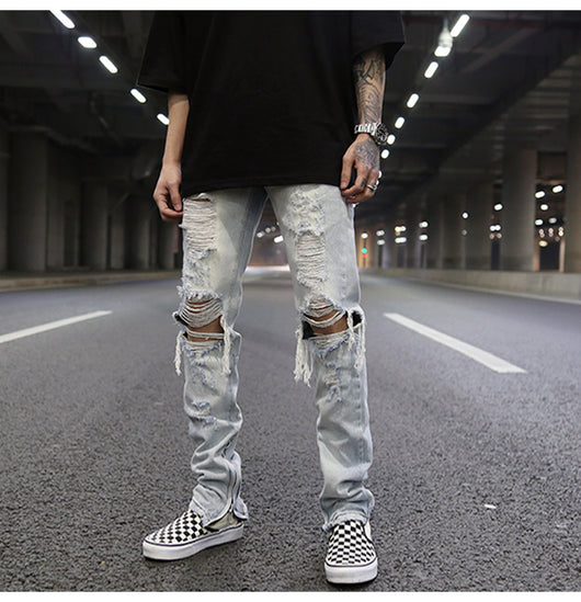Jeans con Rotos Grandes - Estilo Urbano Desenfadado - Image 14