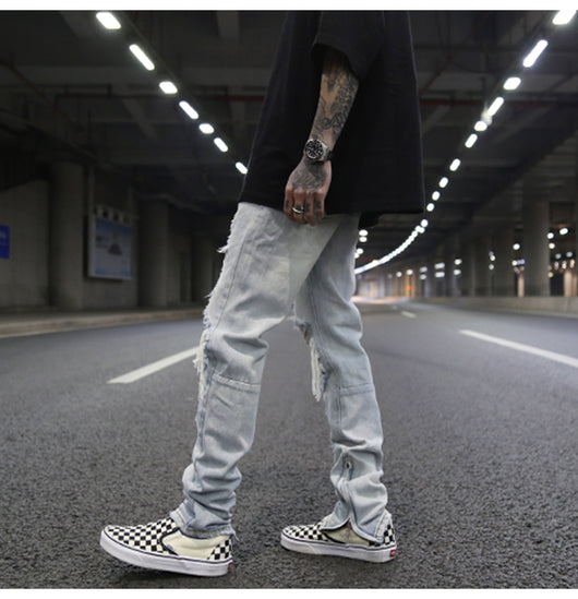 Jeans con Rotos Grandes - Estilo Urbano Desenfadado - Image 17