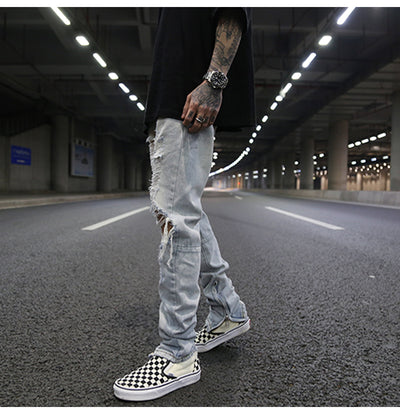 Jeans con Rotos Grandes - Estilo Urbano Desenfadado - Image 18
