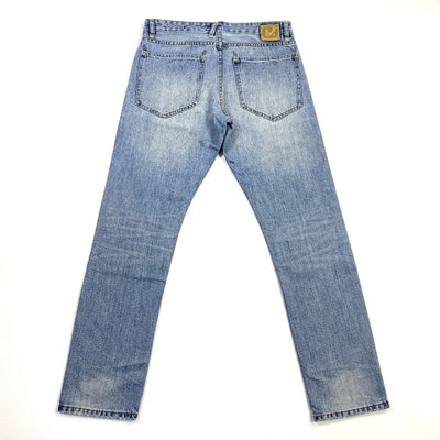 Jeans Rectos Sueltos con Borde Deshilachado - Estilo Casual Moderno para Hombre - Image 8