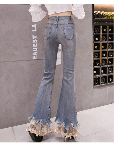 Pantalones Micro Acampanados con Paneles - Image 11