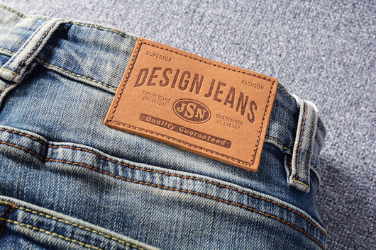 Jeans Retro Hombre Lavado Vintage con Elasticidad - Image 14