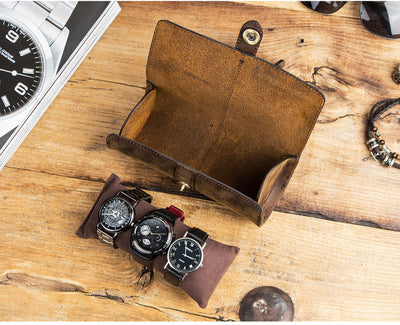 Bolsa Multifuncional de Cuero para Relojes - Image 12