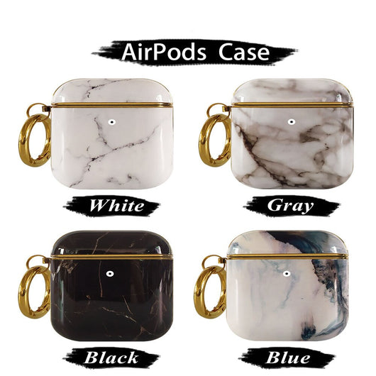 Funda Mármol TPU Compatible con AirPods - Protección Elegante y Suave - Image 8