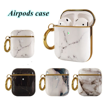 Funda Mármol TPU Compatible con AirPods - Protección Elegante y Suave - Image 9