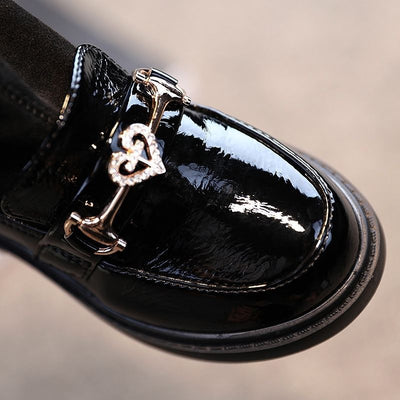 Botas de Algodón para Niñas con Detalles de Cuero Sintético y Terciopelo - Image 16