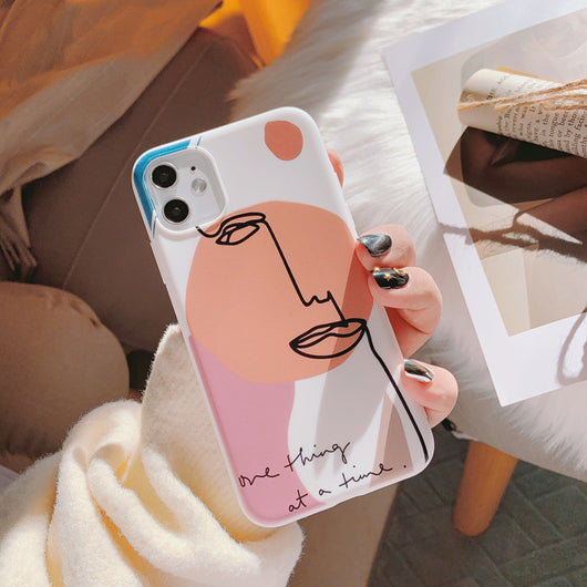 Funda para iPhone Diseño Geométrico Retro Abstracto Arte - Image 8