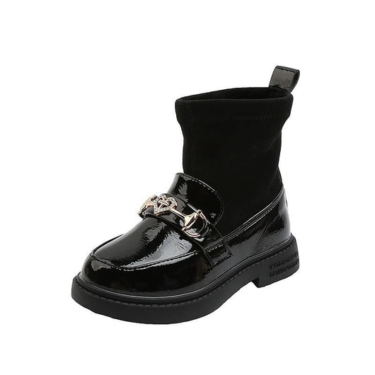 Botas de Algodón para Niñas con Detalles de Cuero Sintético y Terciopelo - Image 18