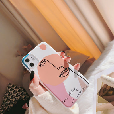 Funda para iPhone Diseño Geométrico Retro Abstracto Arte - Image 11